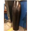 Image 1 : LARGE BROWN FINISH DECORATIVE VASE - 44.5" HIGH X 14" WIDE