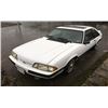 Image 1 : 1990 FORD MUSTANG LX HATCHBACK, WHITE VIN# 1FACP41A7LF219178, 4 CYL, 116,197KM