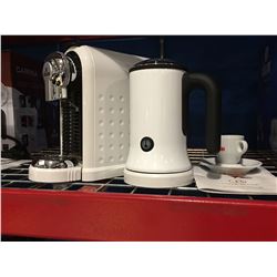 CAFFE CAGLIARI CARINA ESPRESSO STATION/ESPRESSO CAPSULE COFFEE MACHINE (WHITE)