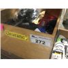 Image 1 : SHELF LOT FILLED WITH ASSTD SKATEBOARD/SNOWBOARD MERCHANDISE STICKERS/HATS/SEX WAX ETC.