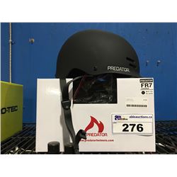 PREDATOR MATTE BLACK - XL SPORTS HELMET