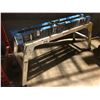 Image 1 : MASTERCRAFT SMALL  ALUMINIUM FOLD AWAY SCAFFOLDING & 2 MASTERCRAFT METAL SAW HORSES
