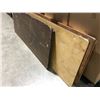 Image 1 : 3 WOODEN FOLDING UTILITY TABLES