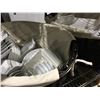 Image 2 : 3 LARGE WICKER BASKETS OF ASSTD WHITE CERAMIC DINNERWARE - PLATES/SAUCERS/BOWLS ETC.
