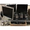 Image 1 : GROUP OF POINT OF SALE EQUIP. 3 MONITORS/BOX OF DEBIT MACHINES