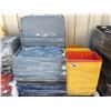Image 1 : PALLET LOT OF ASSTD PLASTIC STORAGE BINS & BASKETS