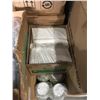 Image 3 : PALLET LOT OF ASSTD FOOD IND. FOOD PACKAGING & TAKE-OUT CONTAINERS