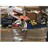 Image 1 : PALLET LOT OF ASSTD MISC. ITEMS FOOD IND. ITEMS/TOOLS/ELECTRONICS ETC.