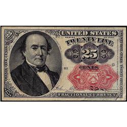 March 3, 1863 Fifth Issue Twenty-Five Cent Fractional Currency Note