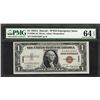 Image 1 : 1935A $1 Hawaii Silver Certificate WWII Emergency Note PMG Choice Uncirculated 64EPQ