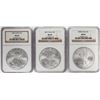 Image 1 : 2006-2008 $1 American Silver Eagle Coin Coins NGC MS69