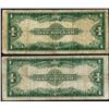 Image 2 : Lot of (2) 1923 $1 Silver Certificate Notes