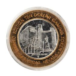 .999 Fine Silver Las Vegas Club $10 Limited Edition Gaming Token