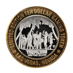 .999 Fine Silver Tropicana Las Vegas, Nevada $10 Limited Edition Gaming Token