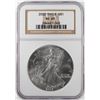 Image 1 : 2002 $1 American Silver Eagle Coin NGC MS69