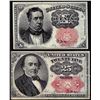 Image 1 : Lot of 1863 Fifth Issue 10/25 Cent Fractional Currency Notes