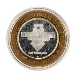 .999 Silver Palace Station Hotel and Casino $10 Casino Limited Edition Gaming Token
