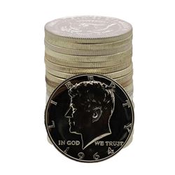 Roll of (20) Proof 1964 Kennedy Half Dollar Coins