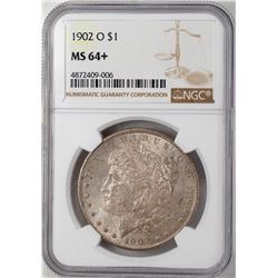 1902-O $1 Morgan Silver Dollar Coin NGC MS64+