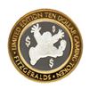 Image 2 : .999 Silver Fitzgeralds Casino & Hotel Las Vegas, NV $20 Limited Edition Gaming Token