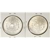 Image 2 : Lot of (2) 1886 $1 Morgan Silver Dollar Coins