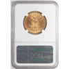 Image 2 : 1882 $10 Liberty Head Eagle Gold Coin NGC MS61