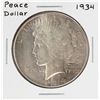 Image 1 : 1934 $1 Peace Silver Dollar Coin