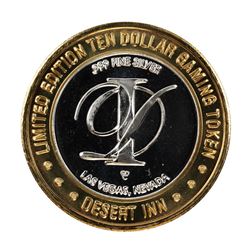 .999 Silver Desert Inn Las Vegas, Nevada $10 Limited Edition Gaming Token