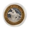 Image 2 : .999 Fine Silver Gold Strike Jean, Nevada $10 Limited Edition Gaming Token