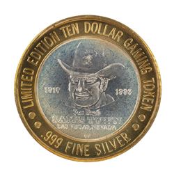 .999 Fine Silver Sam's Town Casino Las Vegas $10 Limited Edition Gaming Token