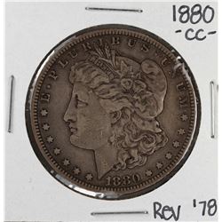 1880-CC Reverse of 1878 $1 Morgan Silver Dollar Coin