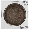 Image 1 : 1880-CC Reverse of 1878 $1 Morgan Silver Dollar Coin