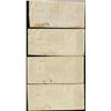 Image 2 : Lot of (4) 1864 $1 State of Louisiana Obsolete Notes