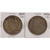 Image 1 : Lot of 1934-S & 1935-S $1 Peace Silver Dollar Coins