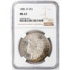 Image 1 : 1885-O $1 Morgan Silver Dollar NGC MS63 Nice Toning