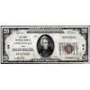 Image 1 : 1929 $20 First National Bank of Cincinnati, Ohio CH# 24 National Currency Note