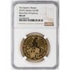 Image 1 : 2018 Great Britain The Queens Beasts 100 Pounds Gold Coin NGC MS69
