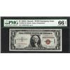 Image 1 : 1935A $1 Hawaii Silver Certificate WWII Emergency Note PMG Gem Uncirculated 66EPQ