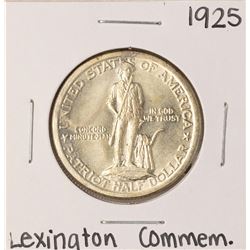 1925 Lexington-Concord Commemorative Half Dollar Coin