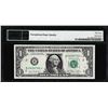 Image 2 : 1981 $1 Federal Reserve Note New York Ink Smear ERROR PMG About Uncirculated 53EPQ