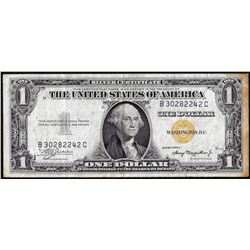 1935A $1 North Africa WWII Emergency Issue Silver Certificate Note