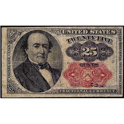 March 3, 1863 Fifth Issue Twenty-Five Cent Fractional Currency Note