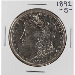 1892-S $1 Morgan Silver Dollar Coin
