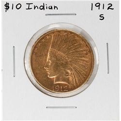 1912-S $10 Indian Head Eagle Gold Coin