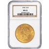 Image 1 : 1904 $20 Liberty Head Double Eagle Gold Coin NGC MS63