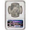 Image 2 : 1924 $1 Peace Silver Dollar Coin NGC MS65
