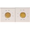 Image 2 : Lot of 1912-1913 $2 1/2 Indian Head Quarter Eagle Gold Coins