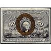 Image 1 : March 3, 1863 Second Issue Fifty Cent Fractional Currency Note