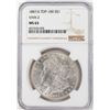 Image 1 : 1887/6 VAM-2 $1 Morgan Silver Dollar Coin NGC MS63 Top 100