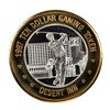 Image 2 : .999 Silver Desert Inn Las Vegas, Nevada $10 Limited Edition Gaming Token